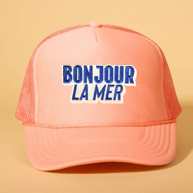 Custom Patch Trucker sold by Ascot + Hart