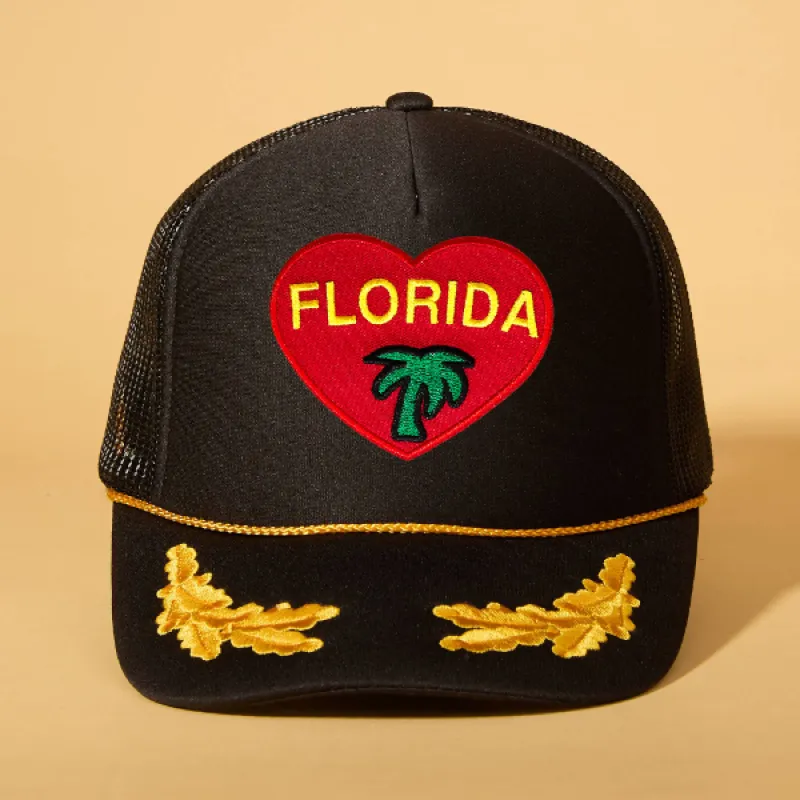 Custom Patch Trucker sold by Ascot + Hart