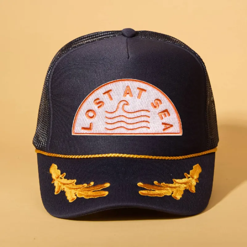 Custom Patch Trucker sold by Ascot + Hart