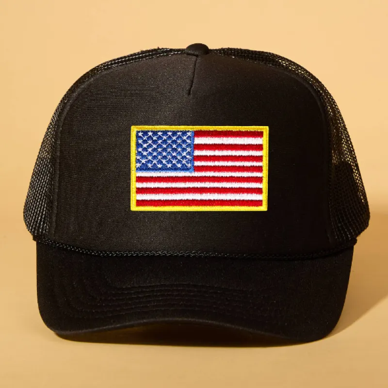 Custom Patch Trucker sold by Ascot + Hart