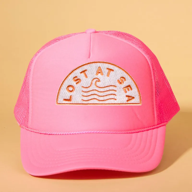 Custom Patch Trucker sold by Ascot + Hart