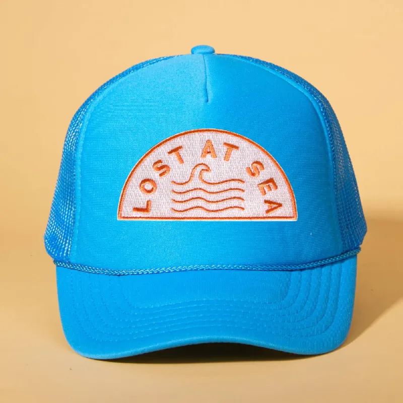 Custom Patch Trucker sold by Ascot + Hart