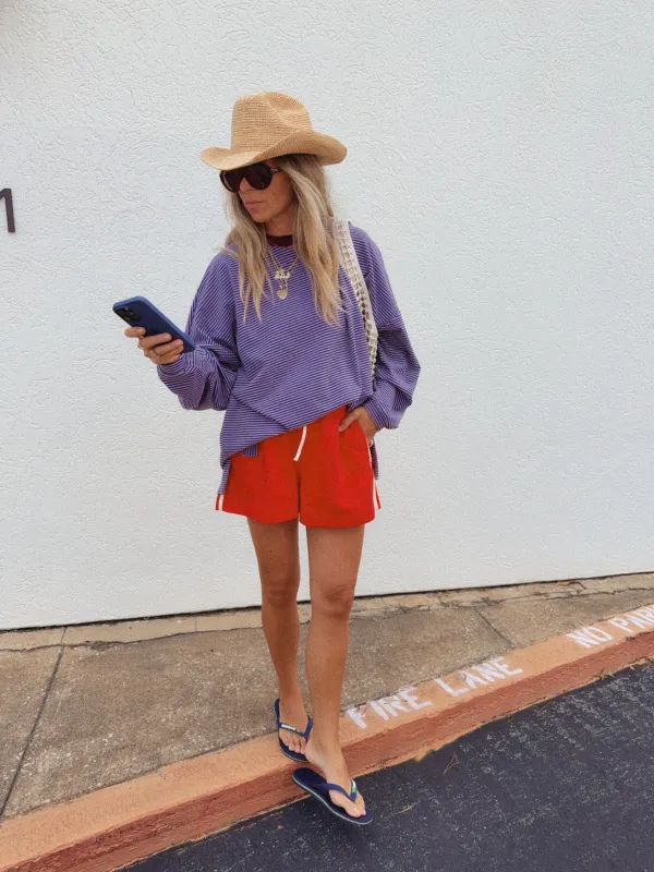 Perry Fleece Oversized Crewneck sold by Ascot + Hart