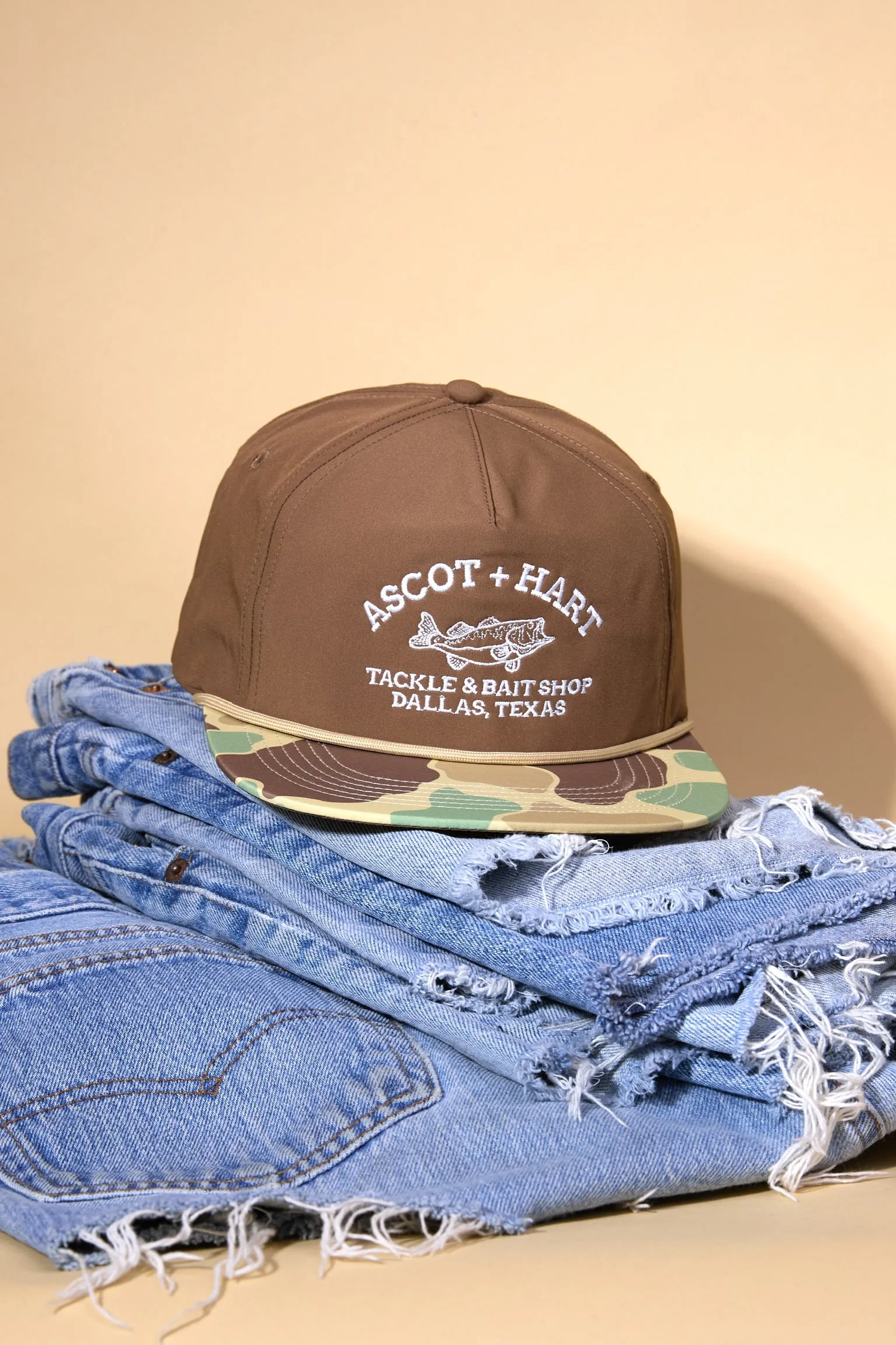 A+H Embroidered Tackle & Bait Hat sold by Ascot + Hart product image thumbnail 2