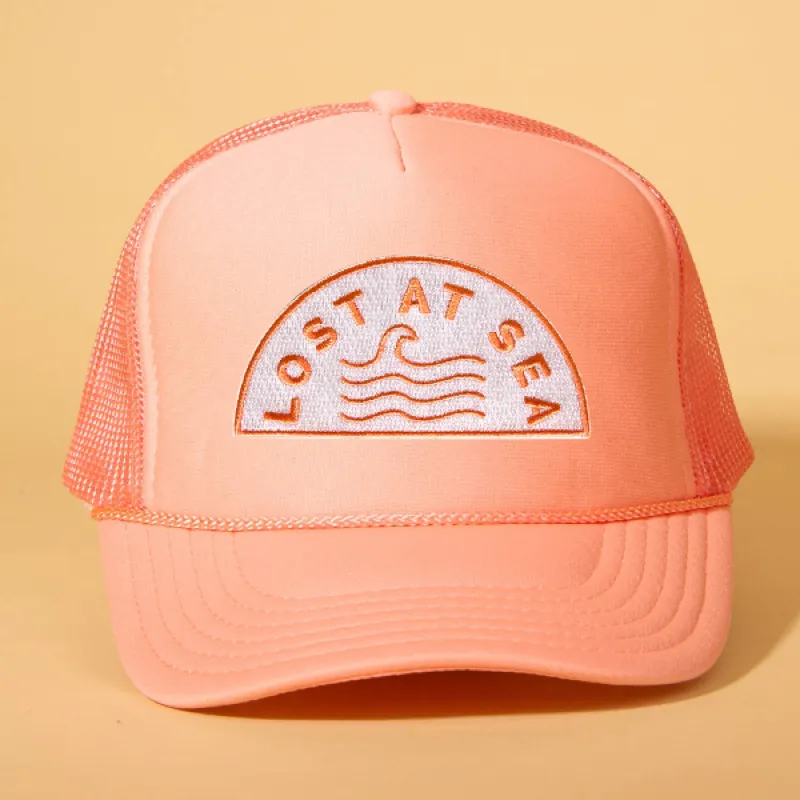 Custom Patch Trucker sold by Ascot + Hart