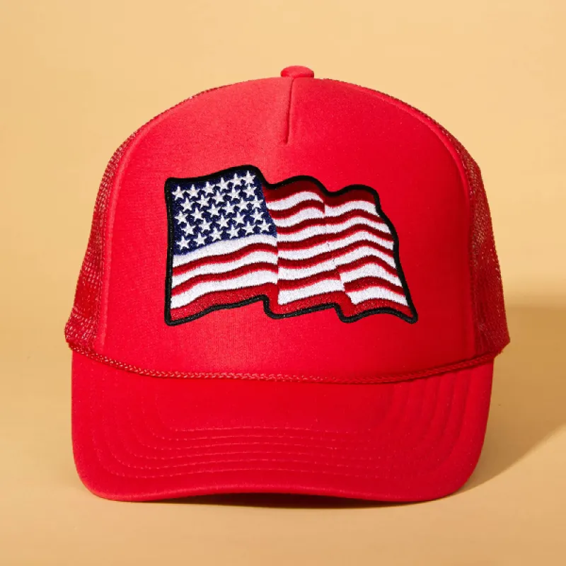 Custom Patch Trucker sold by Ascot + Hart