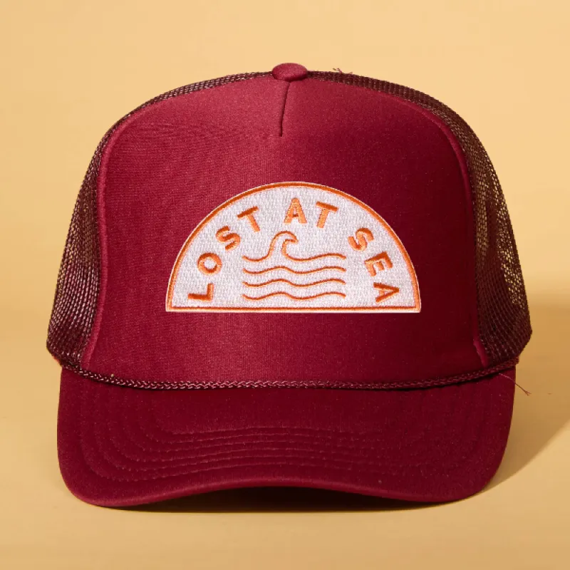 Custom Patch Trucker sold by Ascot + Hart