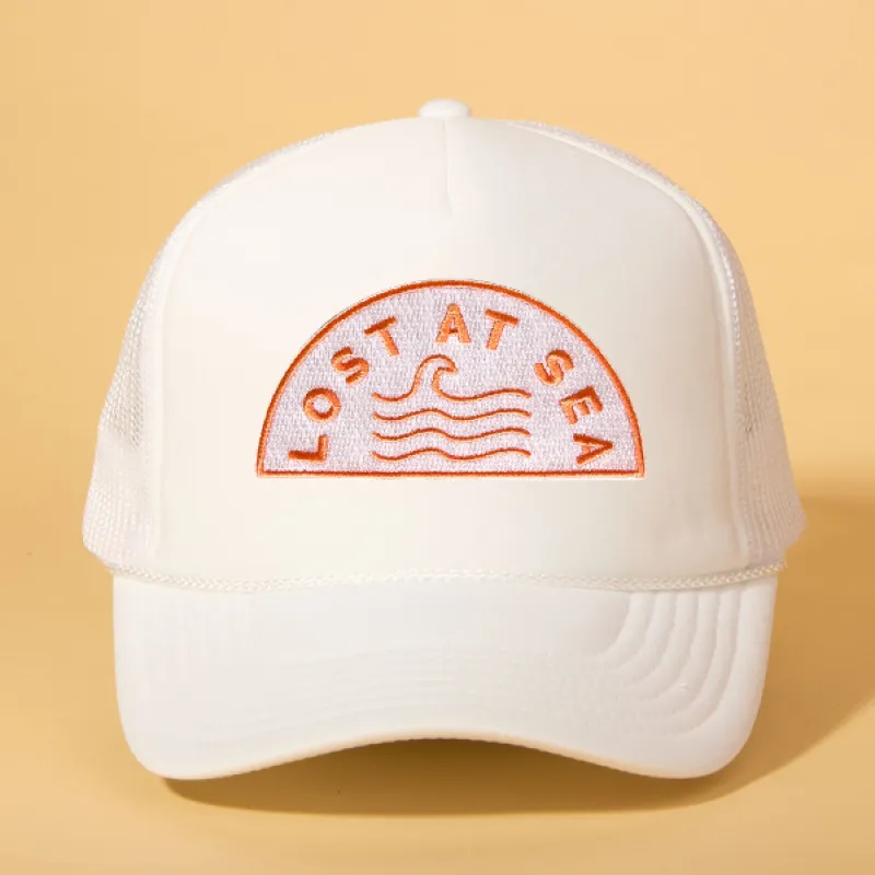 Custom Patch Trucker sold by Ascot + Hart