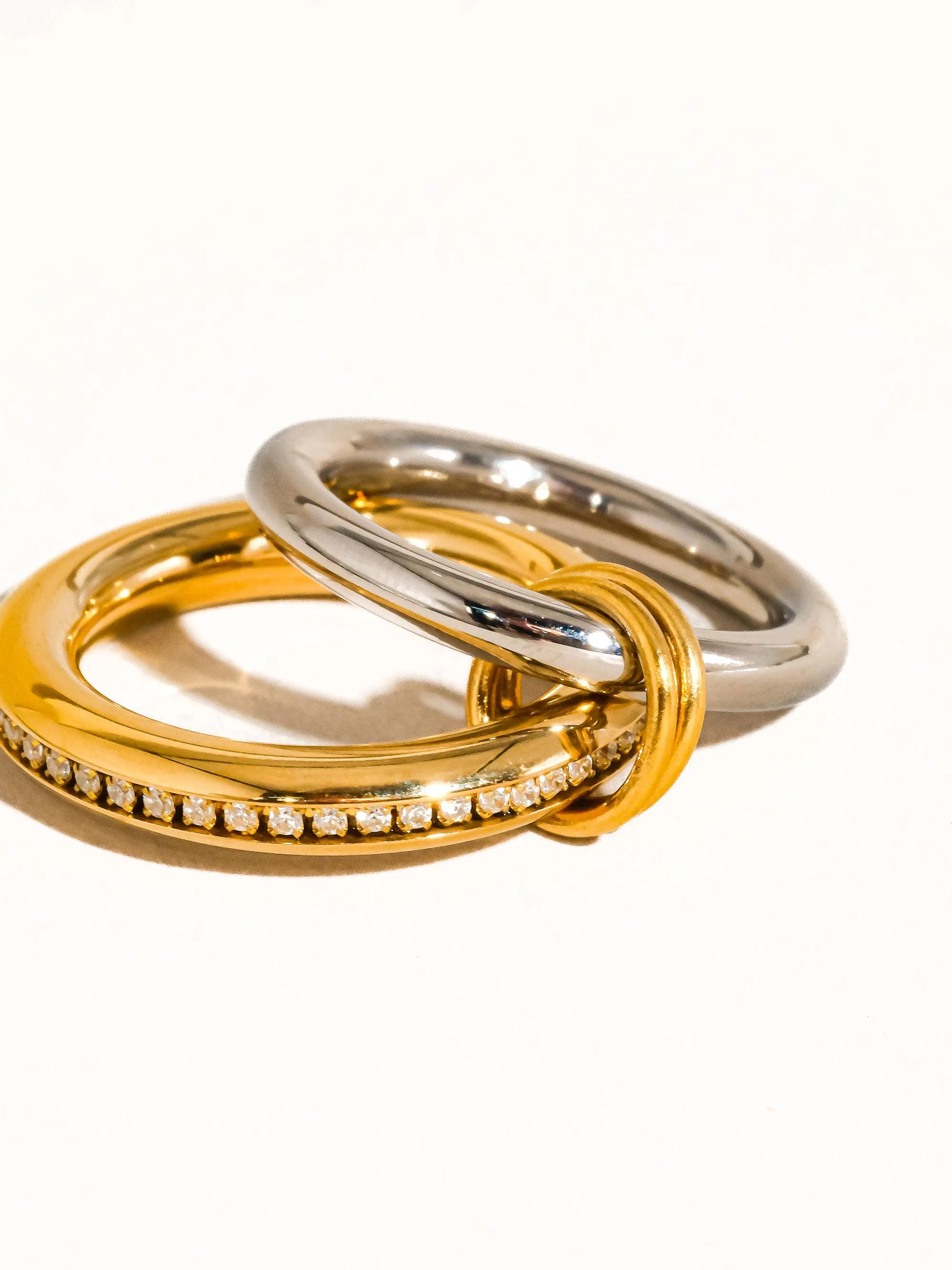 Eliza Multi Stack Band Ring sold by Ascot + Hart product image thumbnail 2
