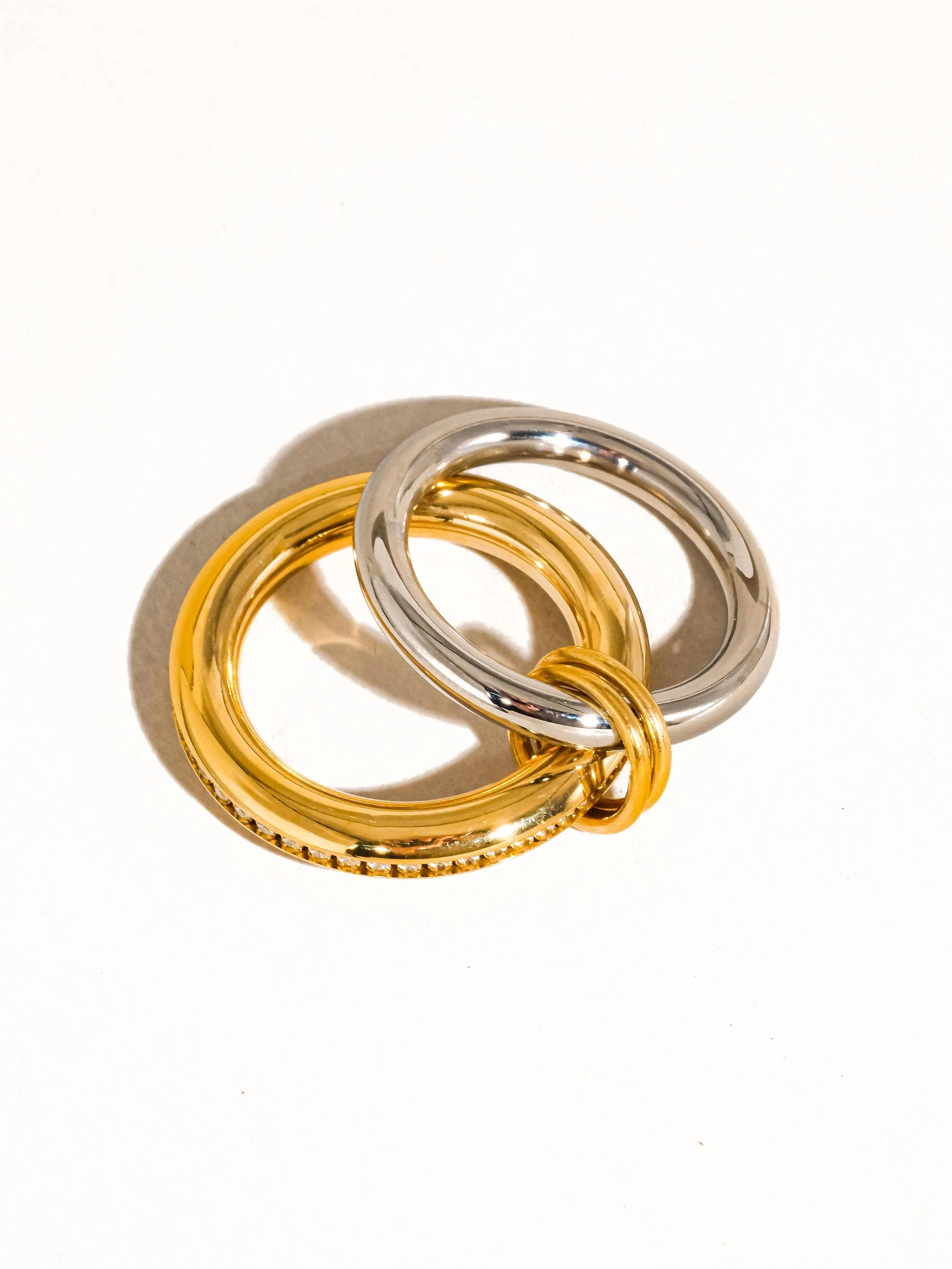 Eliza Multi Stack Band Ring sold by Ascot + Hart product image thumbnail 5