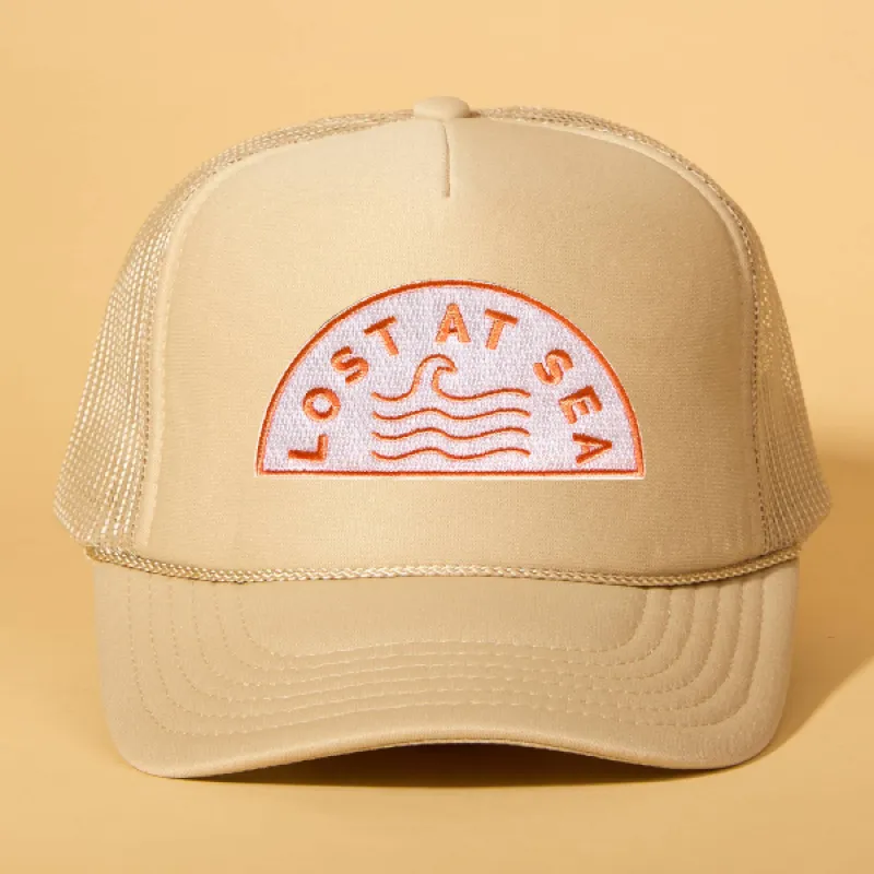 Custom Patch Trucker sold by Ascot + Hart