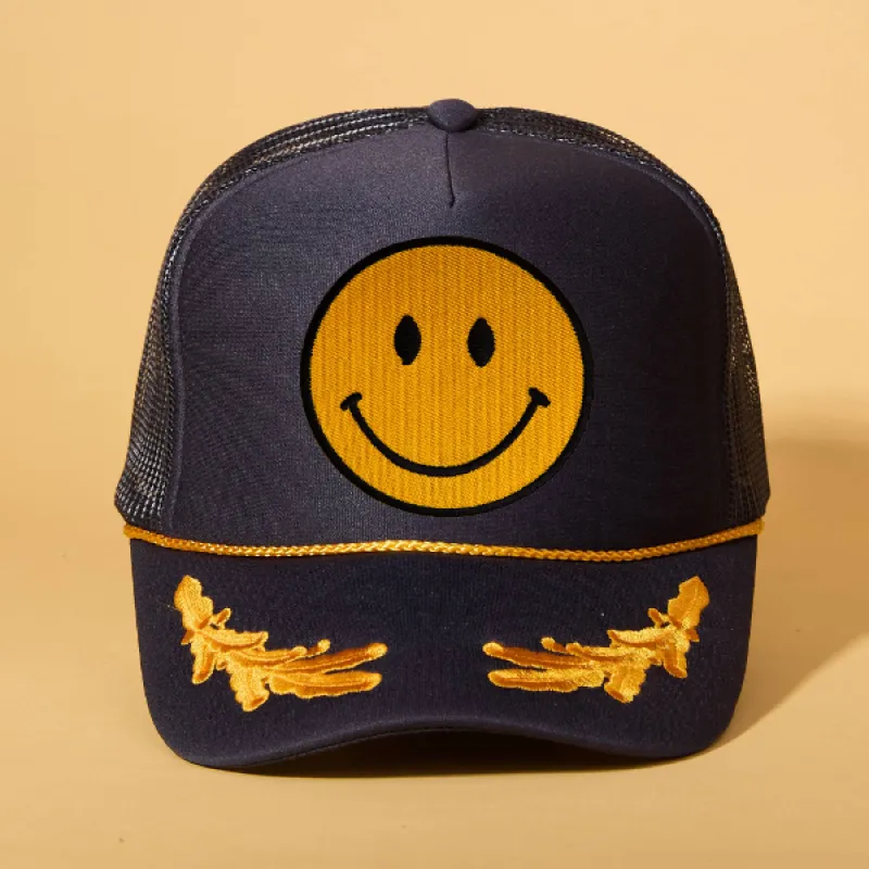 Custom Patch Trucker sold by Ascot + Hart