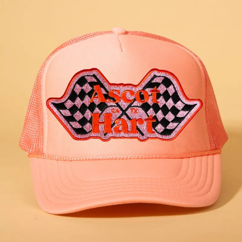 Custom Patch Trucker sold by Ascot + Hart