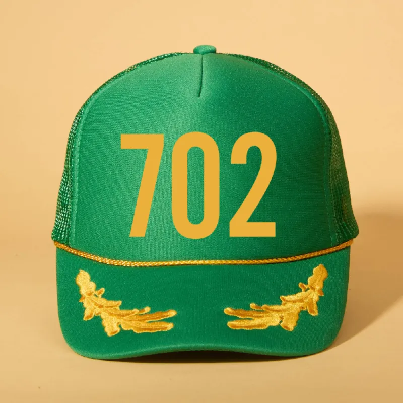 Custom Area Code Trucker sold by Ascot + Hart