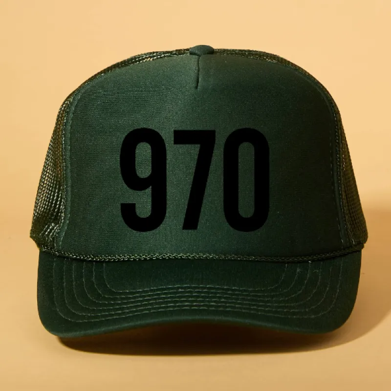 Custom Area Code Trucker sold by Ascot + Hart