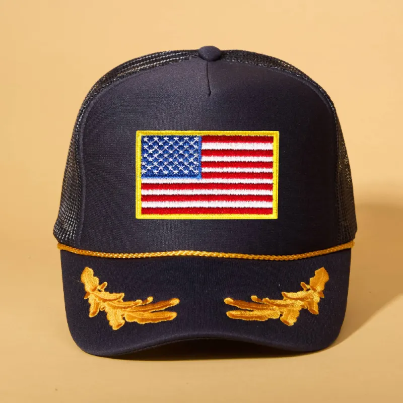 Custom Patch Trucker sold by Ascot + Hart