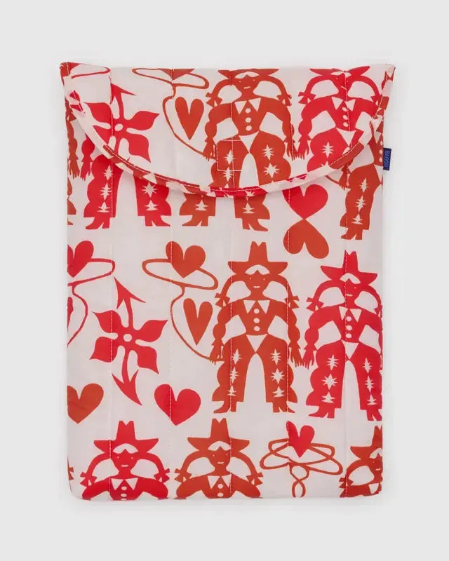 Puffy Laptop Sleeve 16" - Cowgirl sold by Ascot + Hart