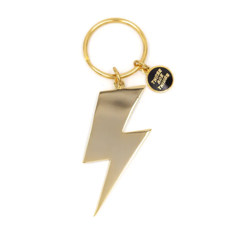 Lightning Bolt Enamel Keychain sold by Ascot + Hart