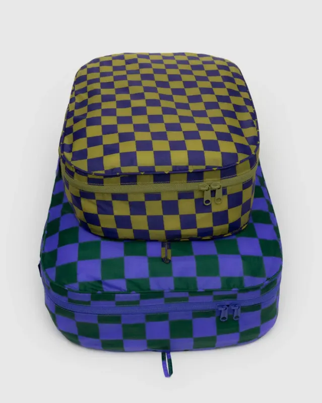 Large Packing Cube Set - Jewel Checks sold by Ascot + Hart