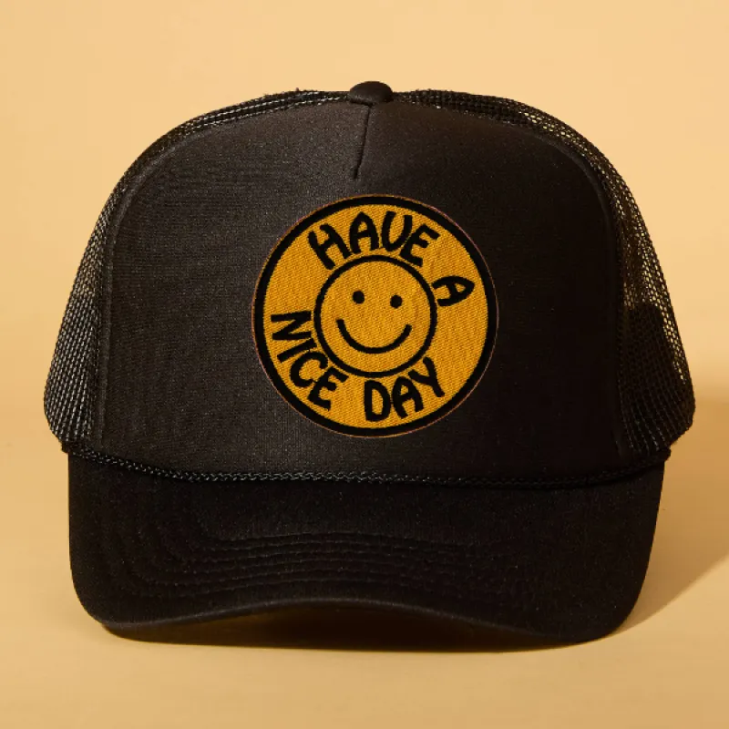 Custom Patch Trucker sold by Ascot + Hart