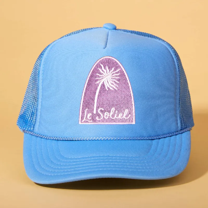 Custom Patch Trucker sold by Ascot + Hart