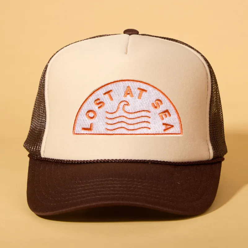 Custom Patch Trucker sold by Ascot + Hart