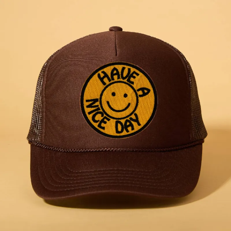 Custom Patch Trucker sold by Ascot + Hart