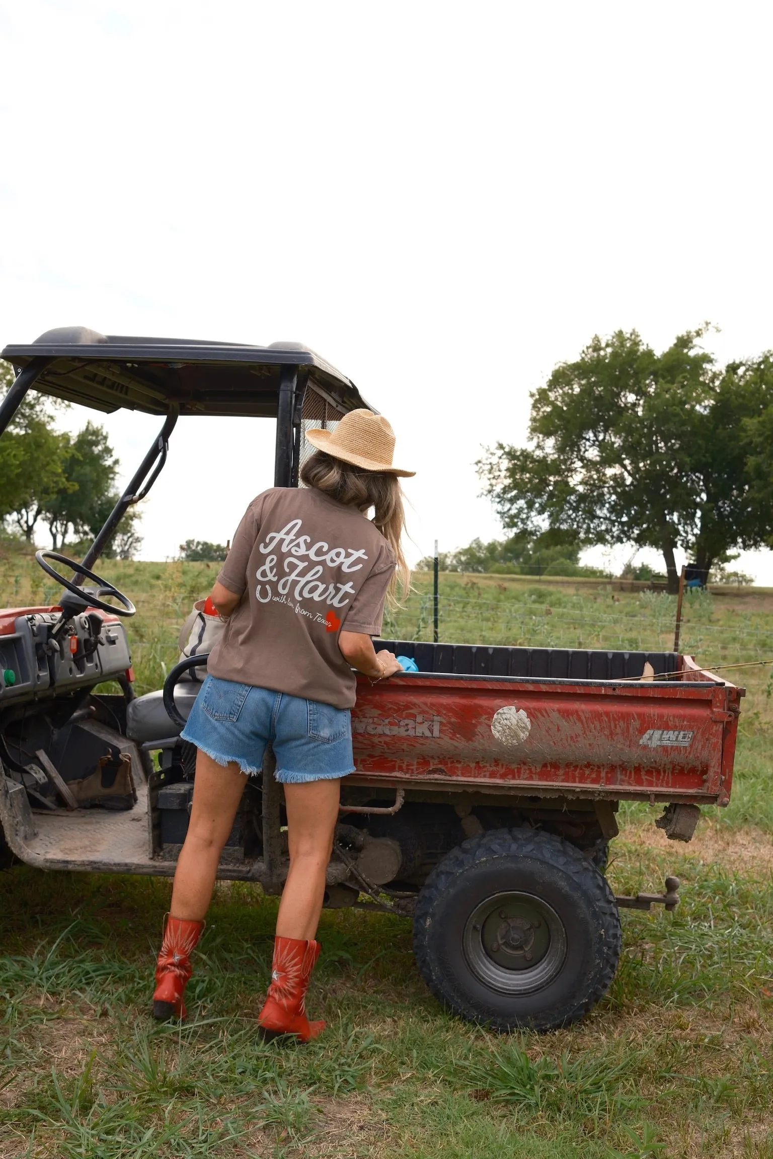 A+H With Love From Texas Tee sold by Ascot + Hart product image thumbnail 2