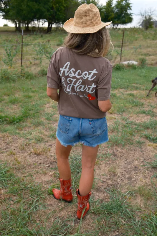A+H With Love From Texas Tee sold by Ascot + Hart