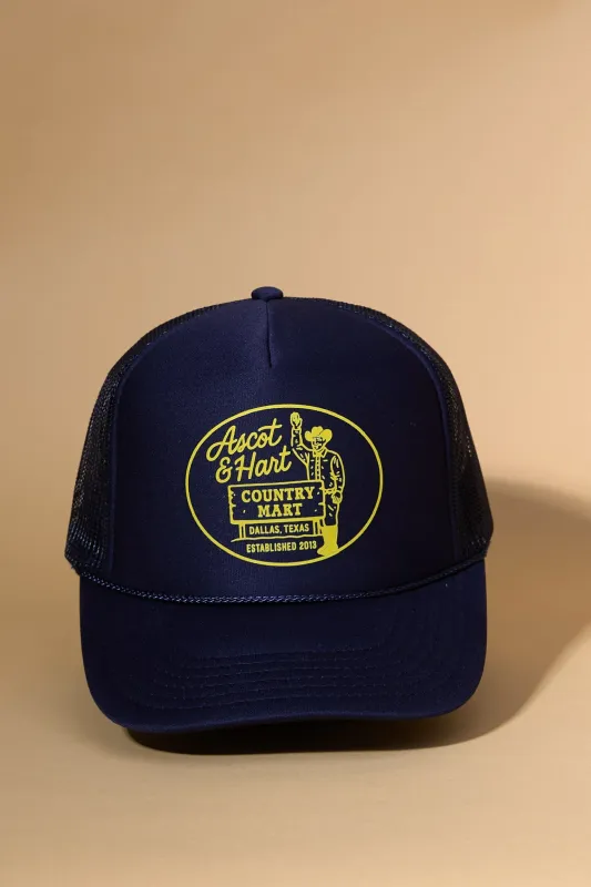 A+H Greetings From Dallas Trucker sold by Ascot + Hart