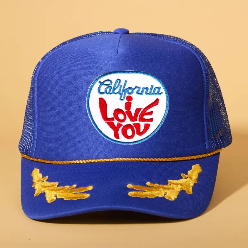 Custom Patch Trucker sold by Ascot + Hart