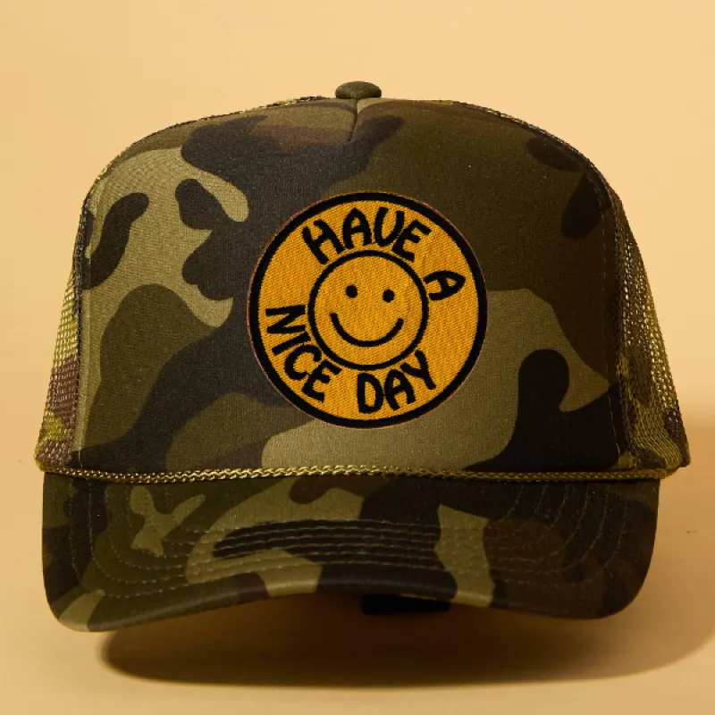 Custom Patch Trucker sold by Ascot + Hart