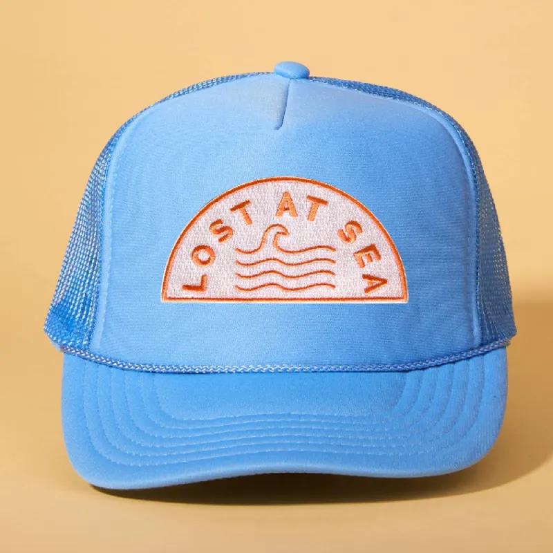 Custom Patch Trucker sold by Ascot + Hart