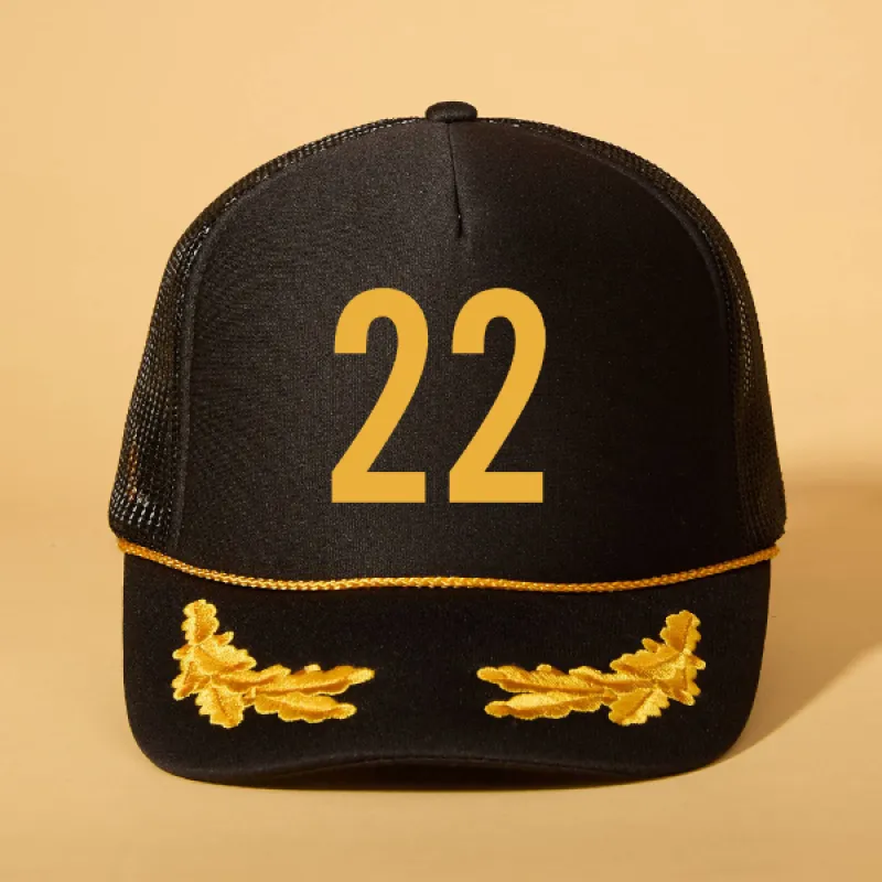 Custom Player Number Trucker made by Ascot + Hart