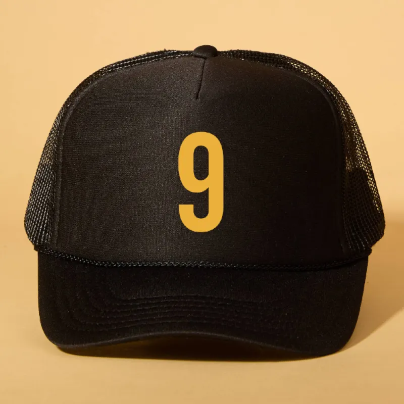 Custom Player Number Trucker sold by Ascot + Hart