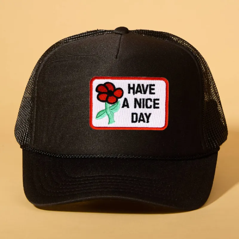 Custom Patch Trucker sold by Ascot + Hart