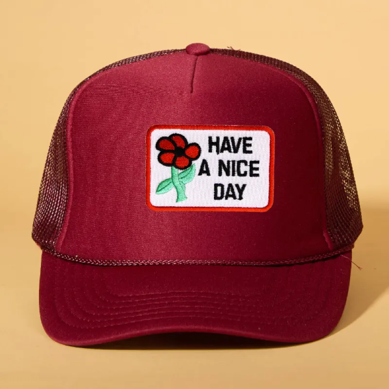 Custom Patch Trucker sold by Ascot + Hart