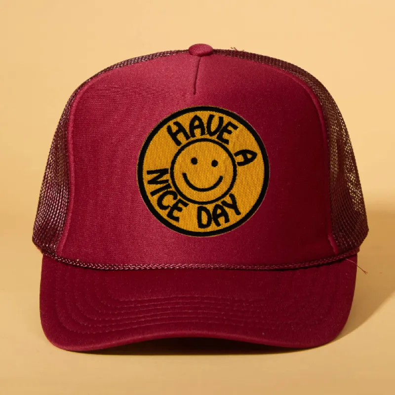 Custom Patch Trucker sold by Ascot + Hart