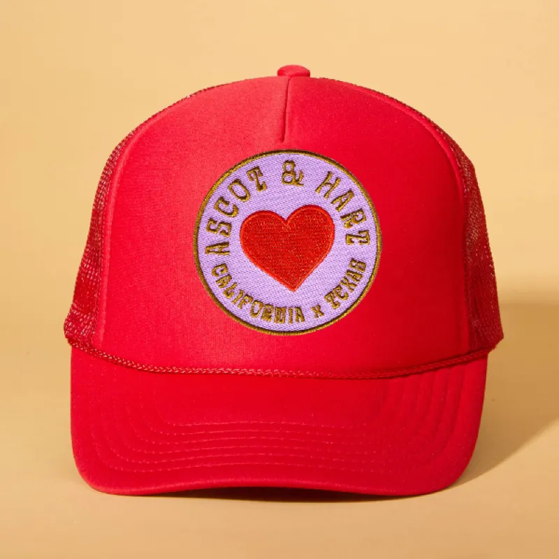 Custom Patch Trucker sold by Ascot + Hart