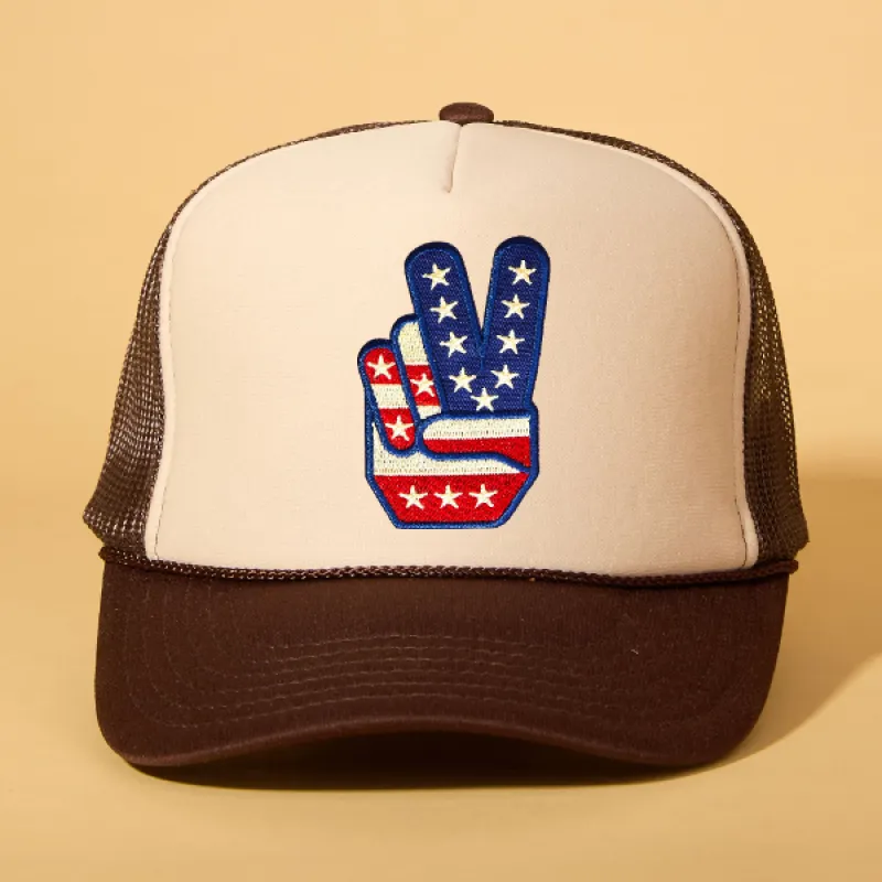 Custom Patch Trucker sold by Ascot + Hart