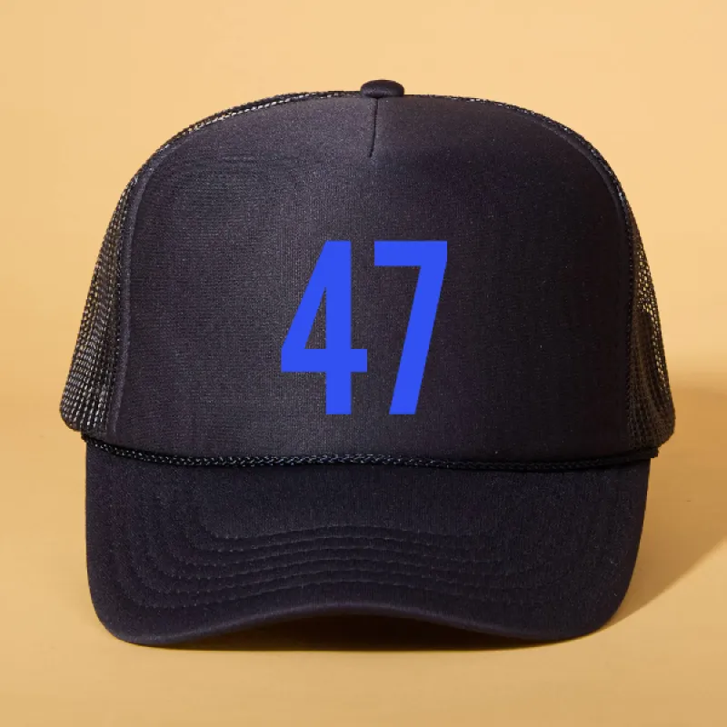Custom Player Number Trucker sold by Ascot + Hart