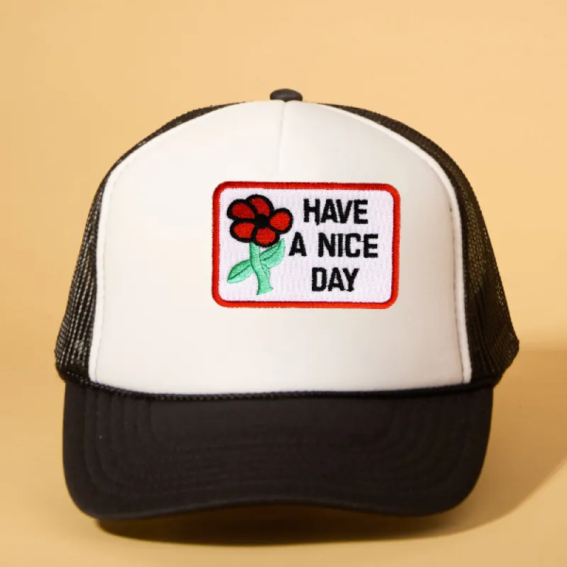 Custom Patch Trucker sold by Ascot + Hart