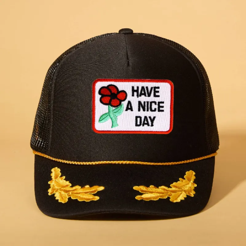 Custom Patch Trucker sold by Ascot + Hart