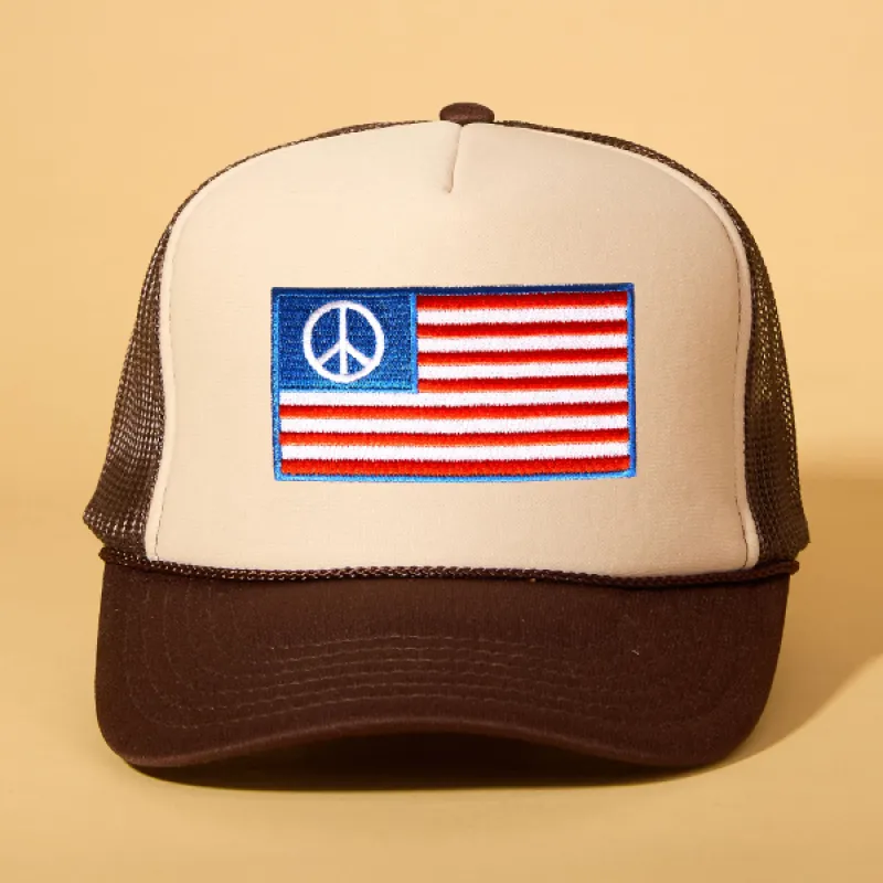Custom Patch Trucker sold by Ascot + Hart