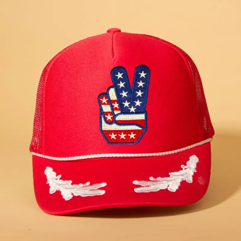 Custom Patch Trucker sold by Ascot + Hart