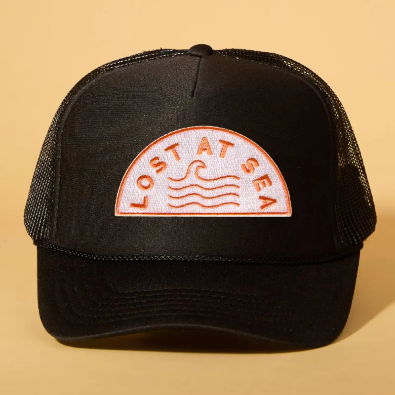 Custom Patch Trucker sold by Ascot + Hart