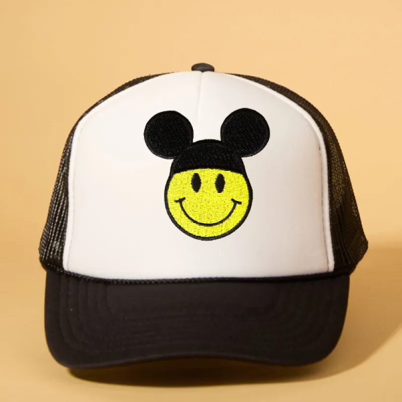 Custom Patch Trucker sold by Ascot + Hart