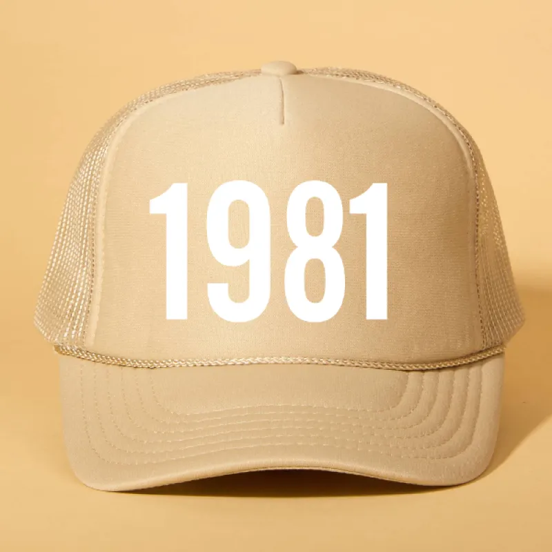 Custom Year Trucker sold by Ascot + Hart