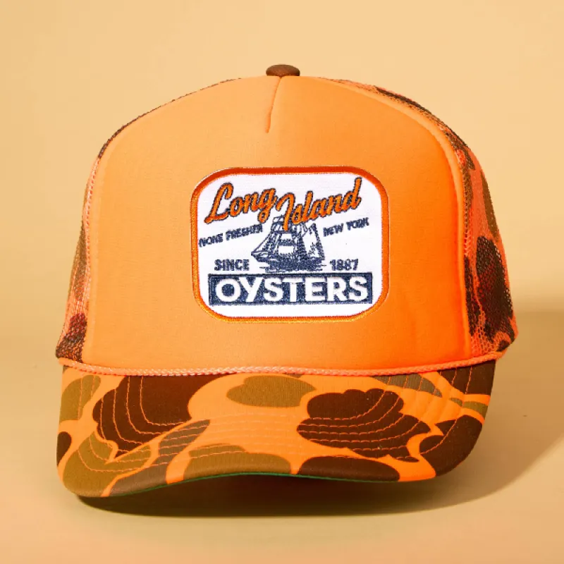 Custom Patch Trucker sold by Ascot + Hart