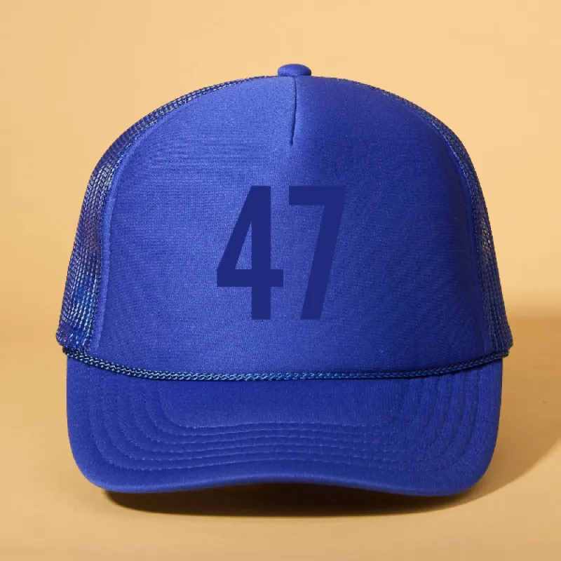 Custom Player Number Trucker sold by Ascot + Hart